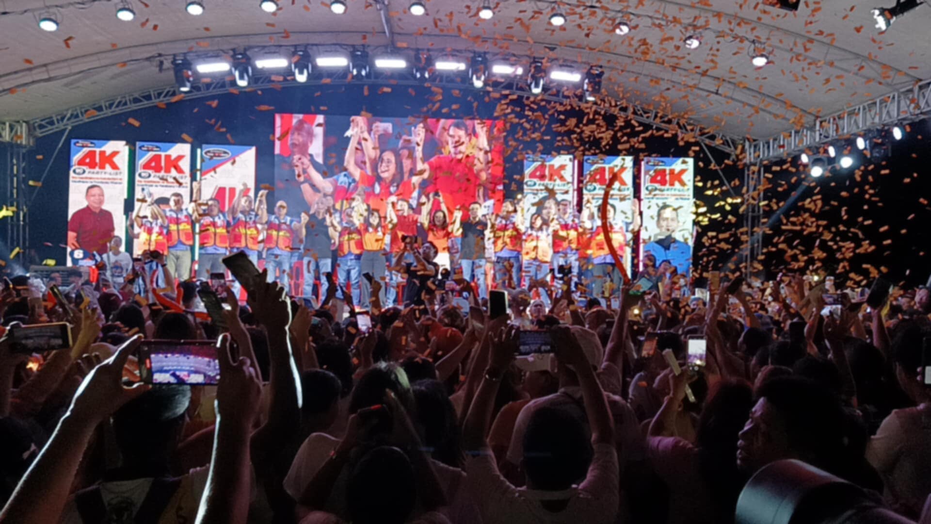 Grand Rally ng 4K Partylist at Lingap Agad sa Infanta, Quezon umukit sa kasaysayan sa dami ng dumalong supporters