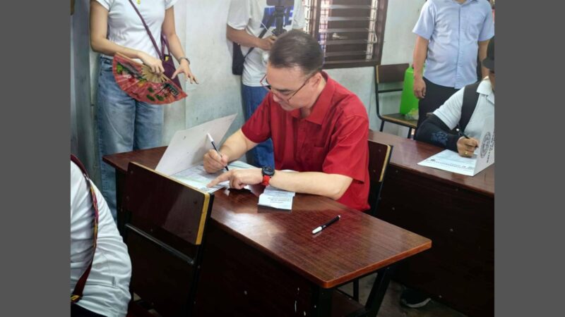 Dagdag na silid-aralan makatutulong din para sa mas maayos na proseso ng pagboto – Sen. Allan Cayetano