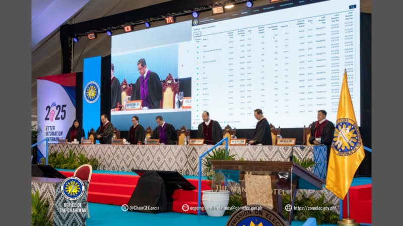 Comelec natapos na ang canvassing; 12 nanalong senador ipoproklama na sa Sabado