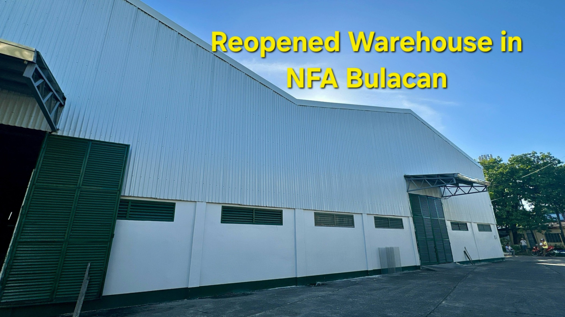 NFA warehouse sa Malolos, Bulacan muling binuksan