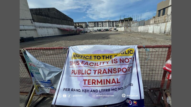 Pitong bus terminal na ipinasara ng LTFRB sa Pasay City pinadalhan ng Show Cause Order