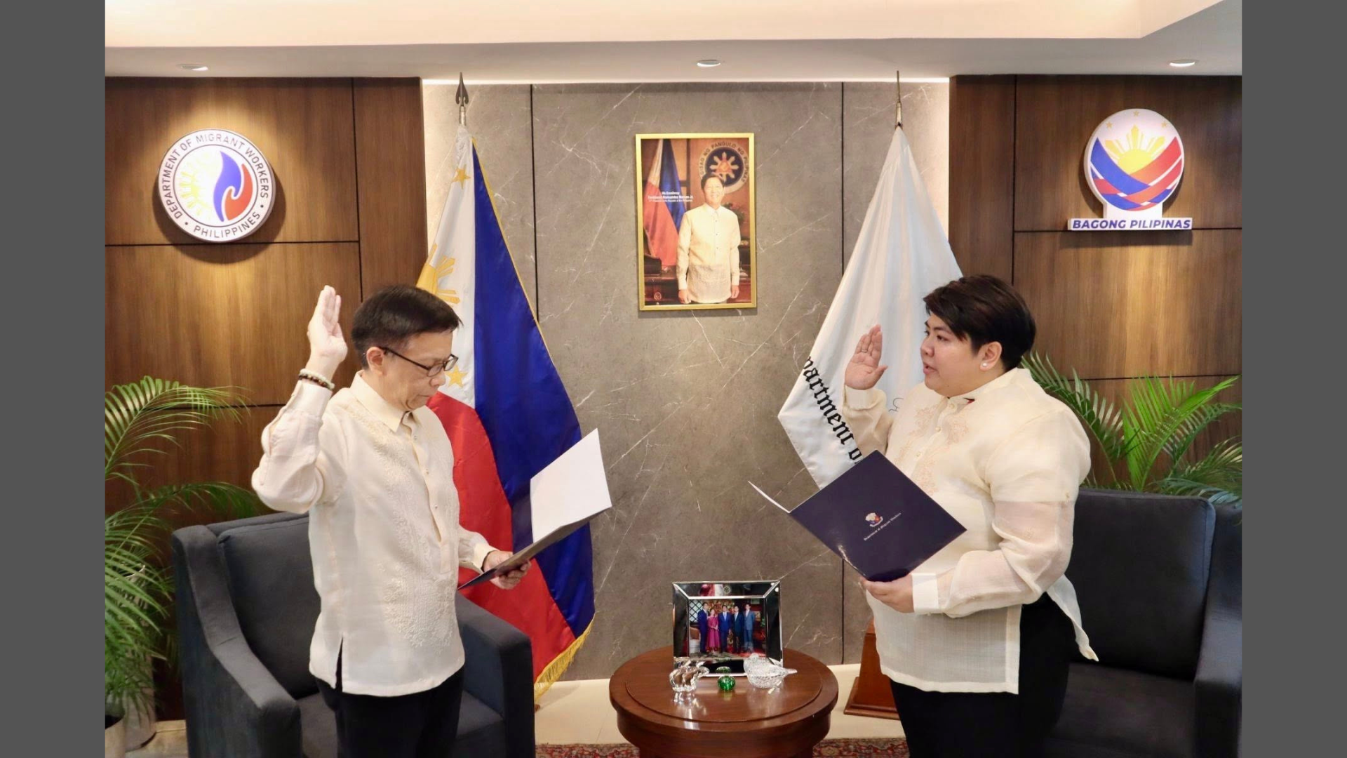 Patricia Caunan itinalaga bilang bagong Owwa administrator kapalit ni Arnell Ignacio