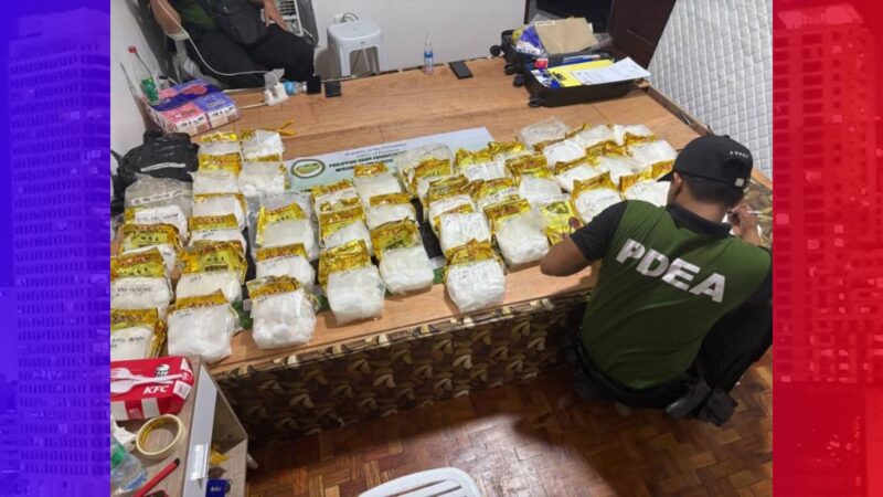 P1B na halaga ng ilegal na droga nakumpiska ng PDEA sa bahay ng isang Chinese National sa Angeles City