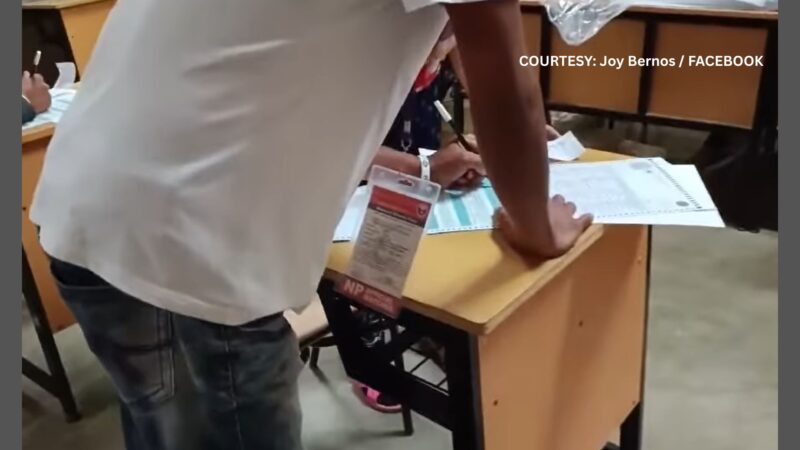 Poll watchers na nakuhanan ng video na tumutulong sa pag-shade ng balota, mananagot sa batas ayon sa Comelec