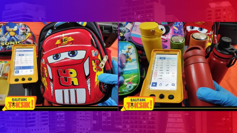 School supplies na nabili sa mga tindahan sa Metro Manila nagtataglay ng nakalalasong kemikal – BAN Toxics