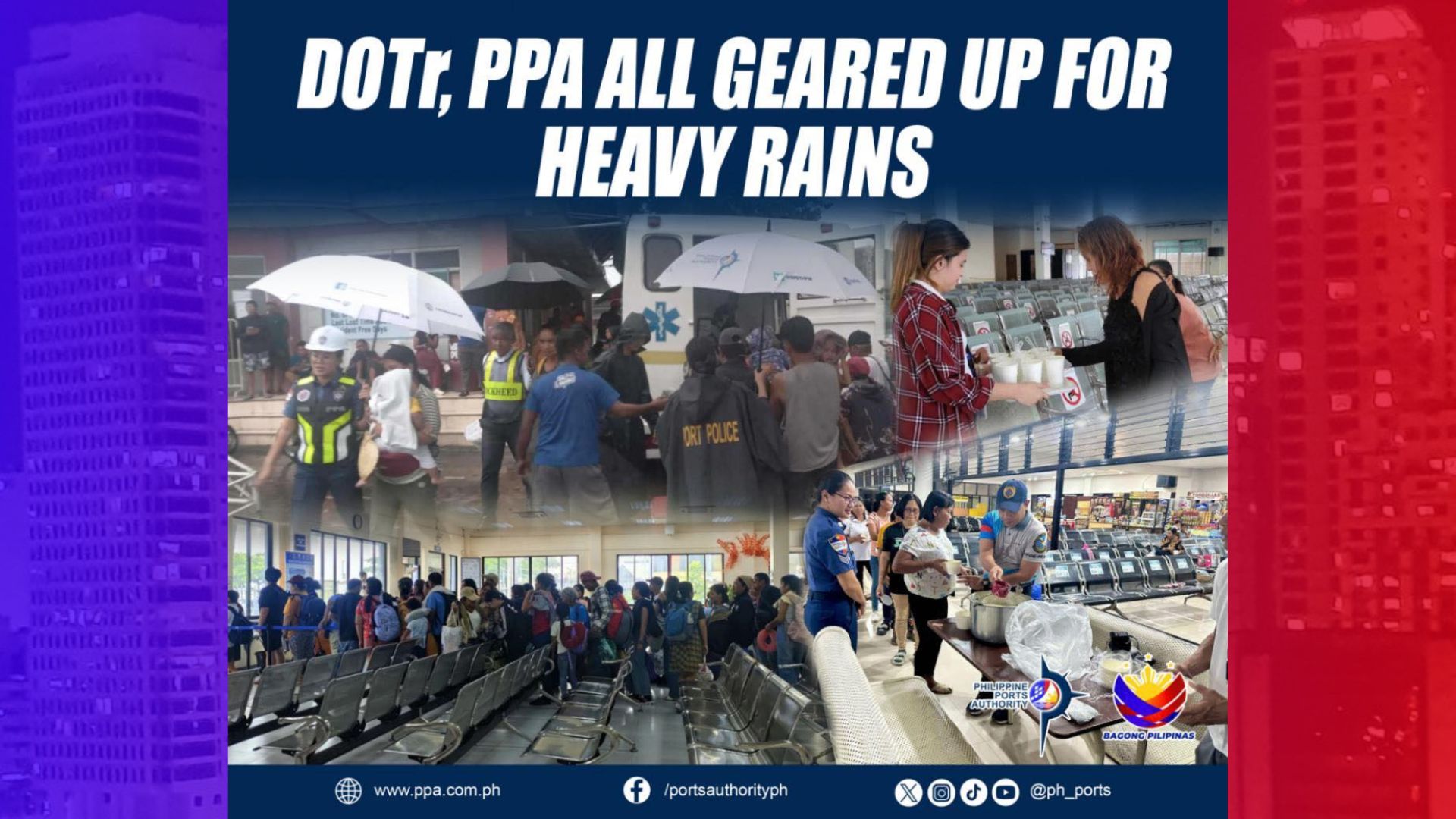 PPA tiniyak ang kahandaan ng mga pantalan ngayong panahon ng tag-ulan