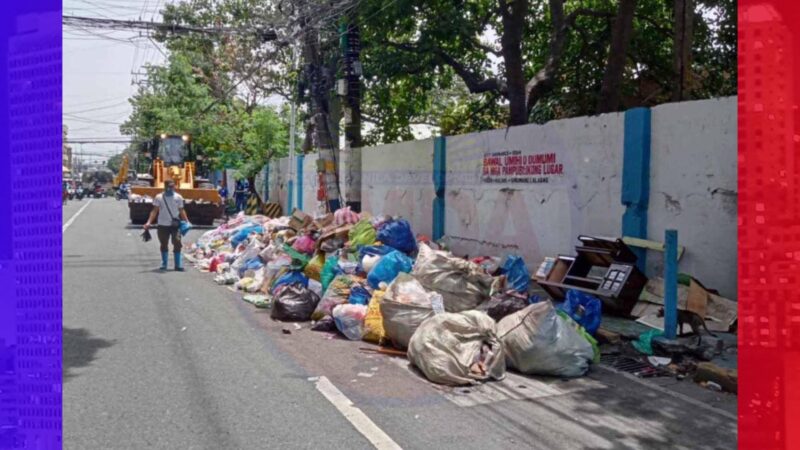 MMDA muling naghakot ng tambak na basura sa Maynila