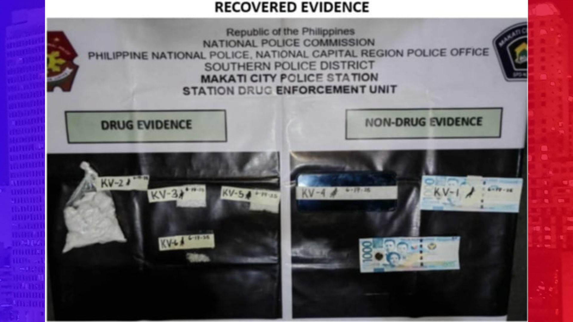 3 HVIs arestado sa Makati City; higit ₱850K na halaga ng ‘shabu’ nakumpiska