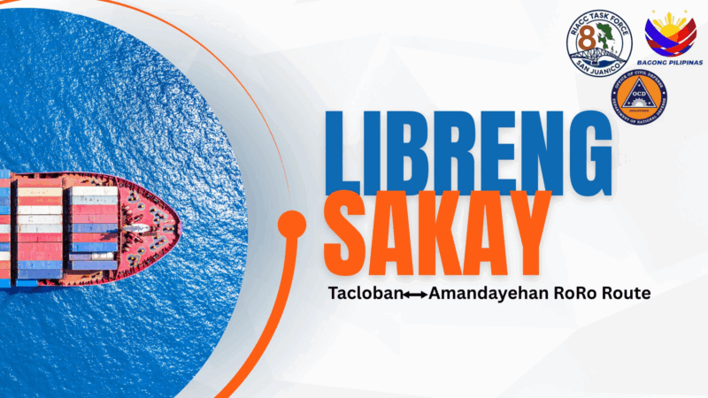 Libreng Sakay ipatutupad sa rutang Tacloban-Amandayehan Samar para sa mga apektado ng weight restrictions sa San Juanico Bridge