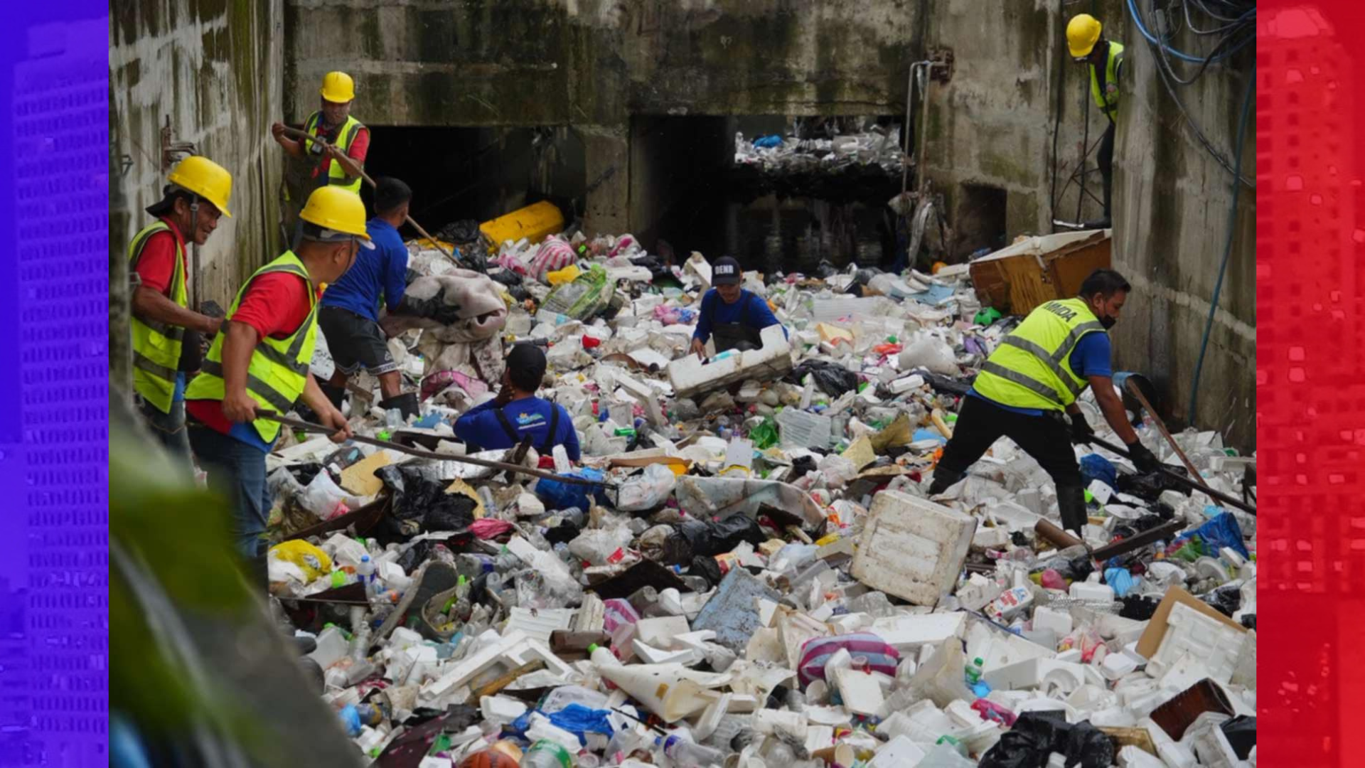 MMDA at Caloocan LGU nagsagawa ng cleanup drive sa Maligaya Creek