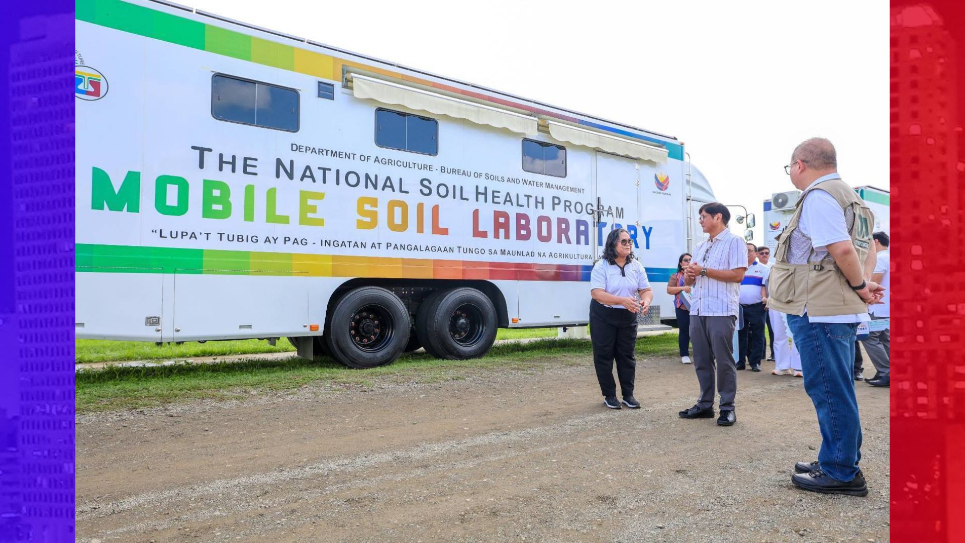 Mobile Soil Laboratories ipinagkaloob sa mga magsasaka sa 16 na rehiyon sa bansa