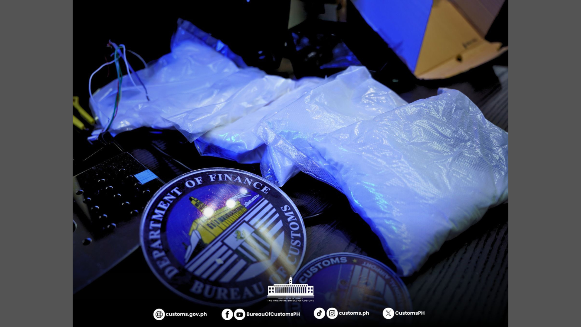 P16.3M na halaga ng ilegal na droga natuklasan sa loob ng mga abandonagong parcel sa Pasay City