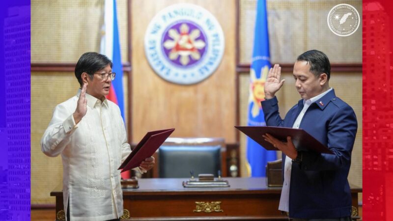 Bagong Customs Commissioner Ariel Nepomuceno nanumpa na sa pwesto