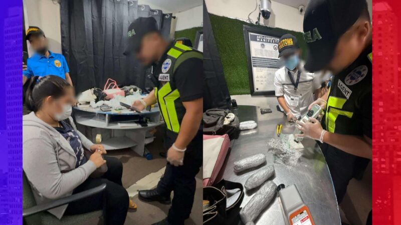 P6.8M na halaga ng ‘shabu’ nakumpiska ng NAIA-IADTG; babaeng suspek arestado