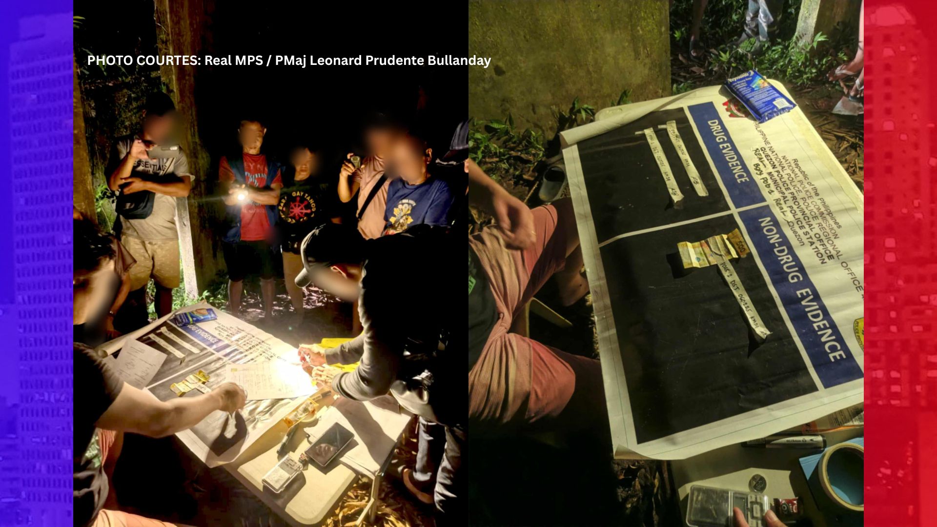 Tulak ng illegal na droga sa Real, Quezon arestado