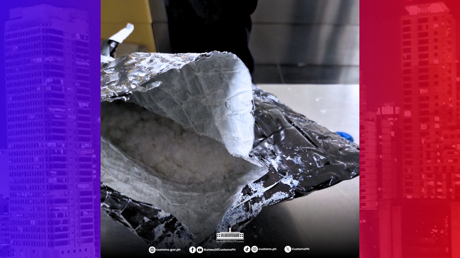 P29.7M na halaga ng shabu nakumpiska sa isang pasahero galing Malaysia