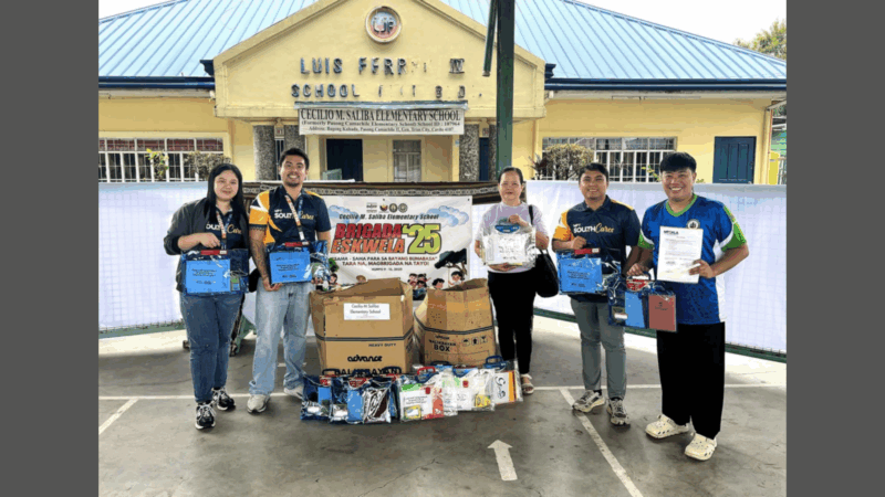 MPT South nagbigay ng 900 school kits bilang suporta sa Brigada Eskwela 2025