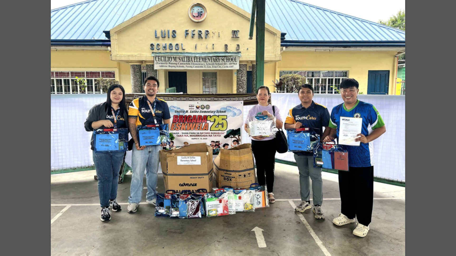 MPT South nagbigay ng 900 school kits bilang suporta sa Brigada Eskwela 2025