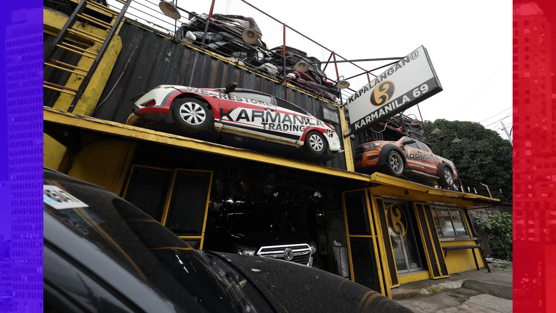 QC LGU pinahinto ang operasyon ng isang tindahan ng auto parts dahil sa expired na permit