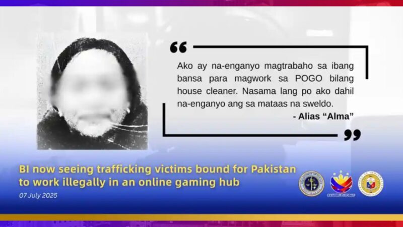 4 na pasahero naharang sa NAIA; dadalhin sana sa Pakistan para magtrabaho sa POGO