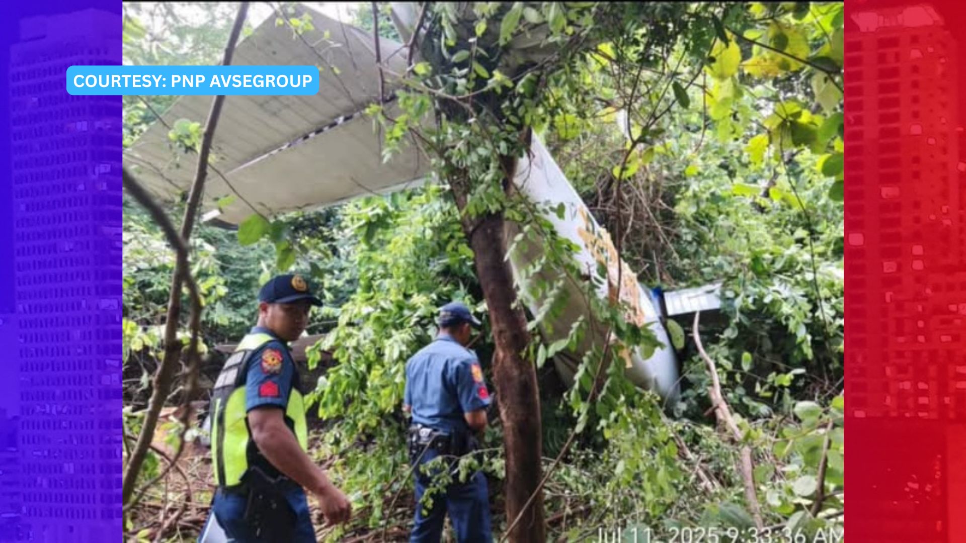 Cessna Plane bumagsak sa Zambales, 4 ang sugatan