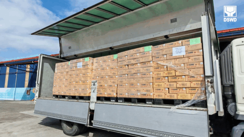 3M food packs ng DSWD nakahanda sakaling may maapektuhan ng bagyong Bising at Habagat