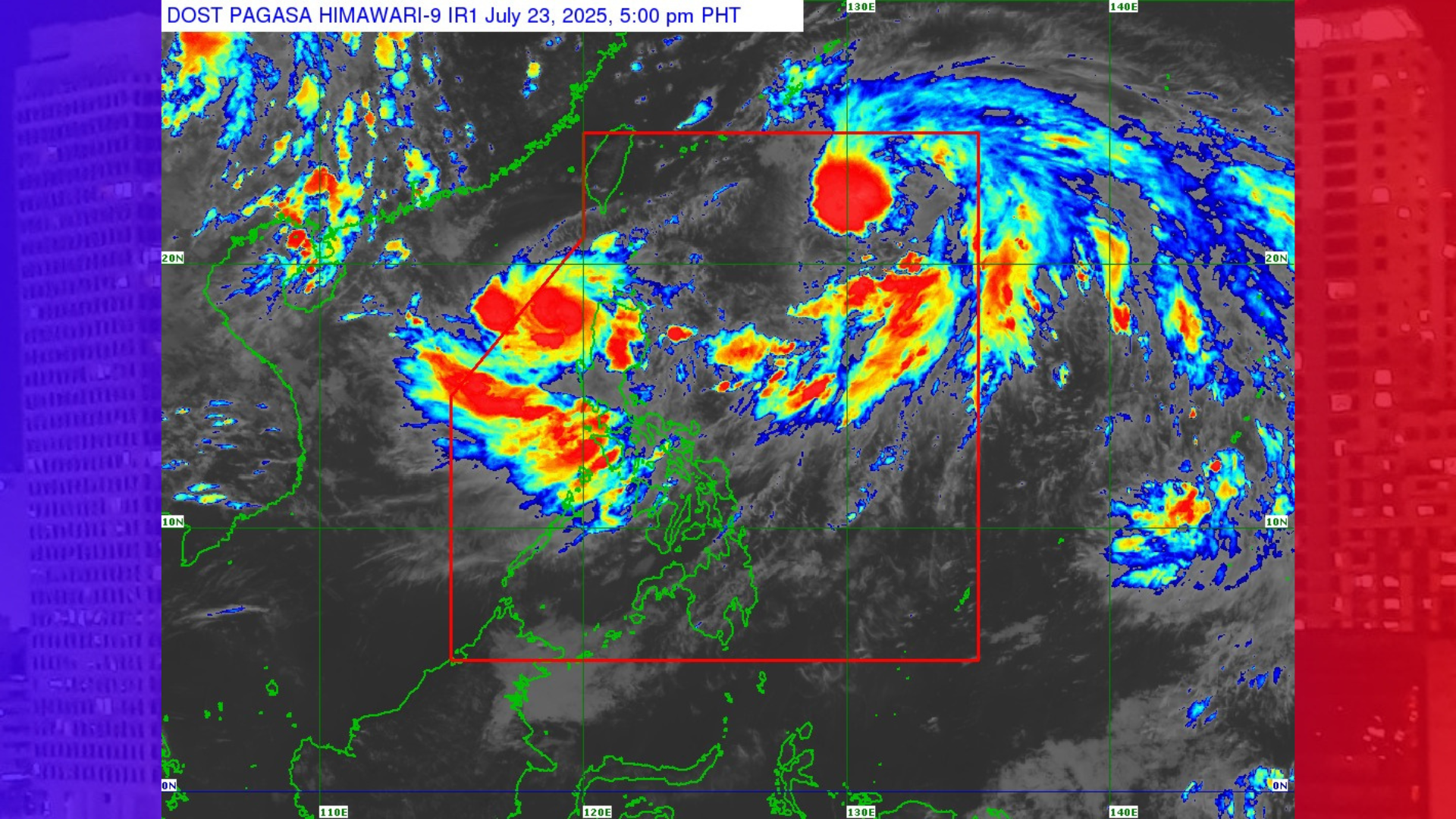 Bagyong Emong lumakas pa; Signal No. 1 nakataas sa 7 lugar sa Luzon