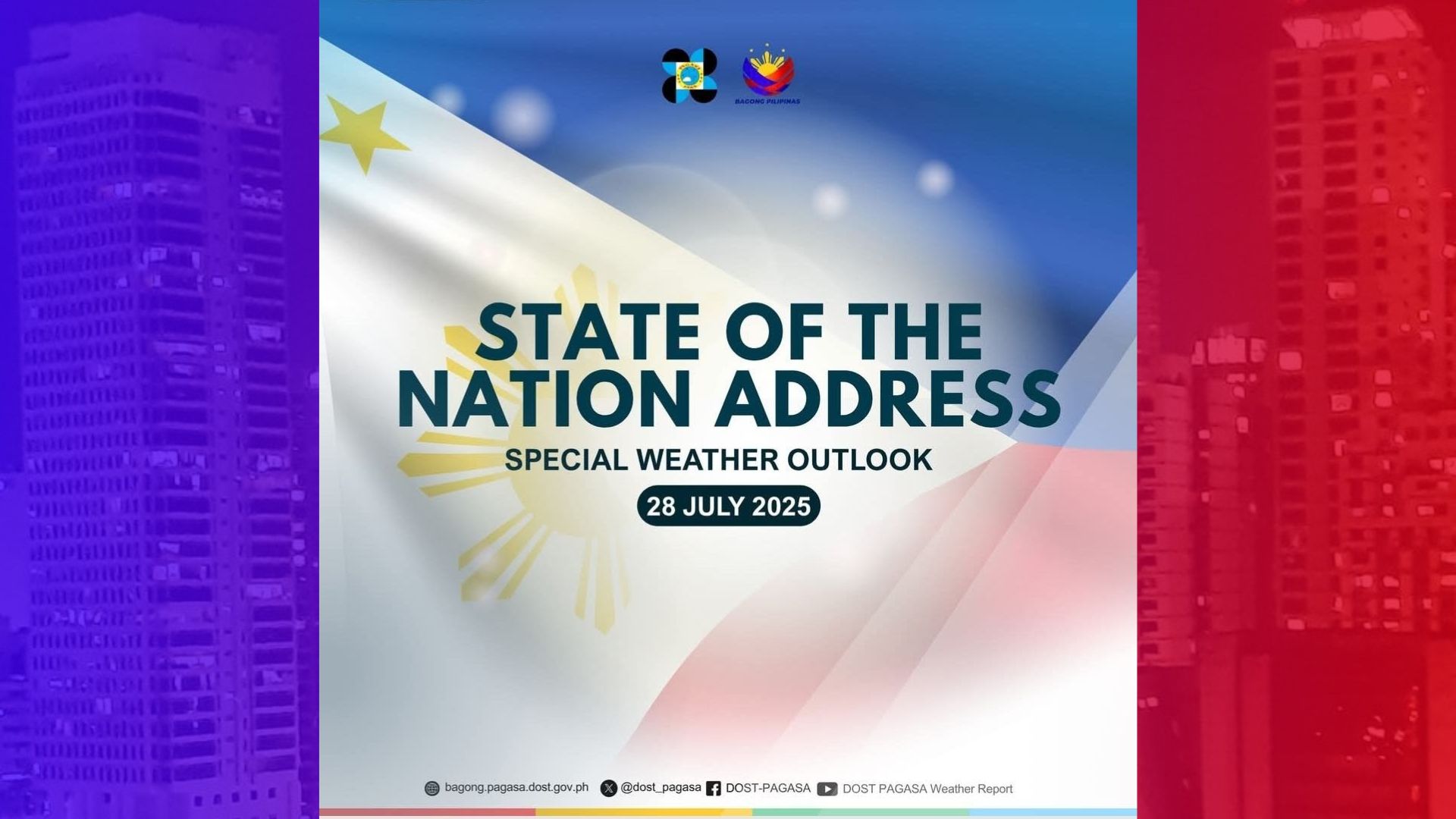 Habagat magpapaulan sa SONA ni Pangulong Marcos