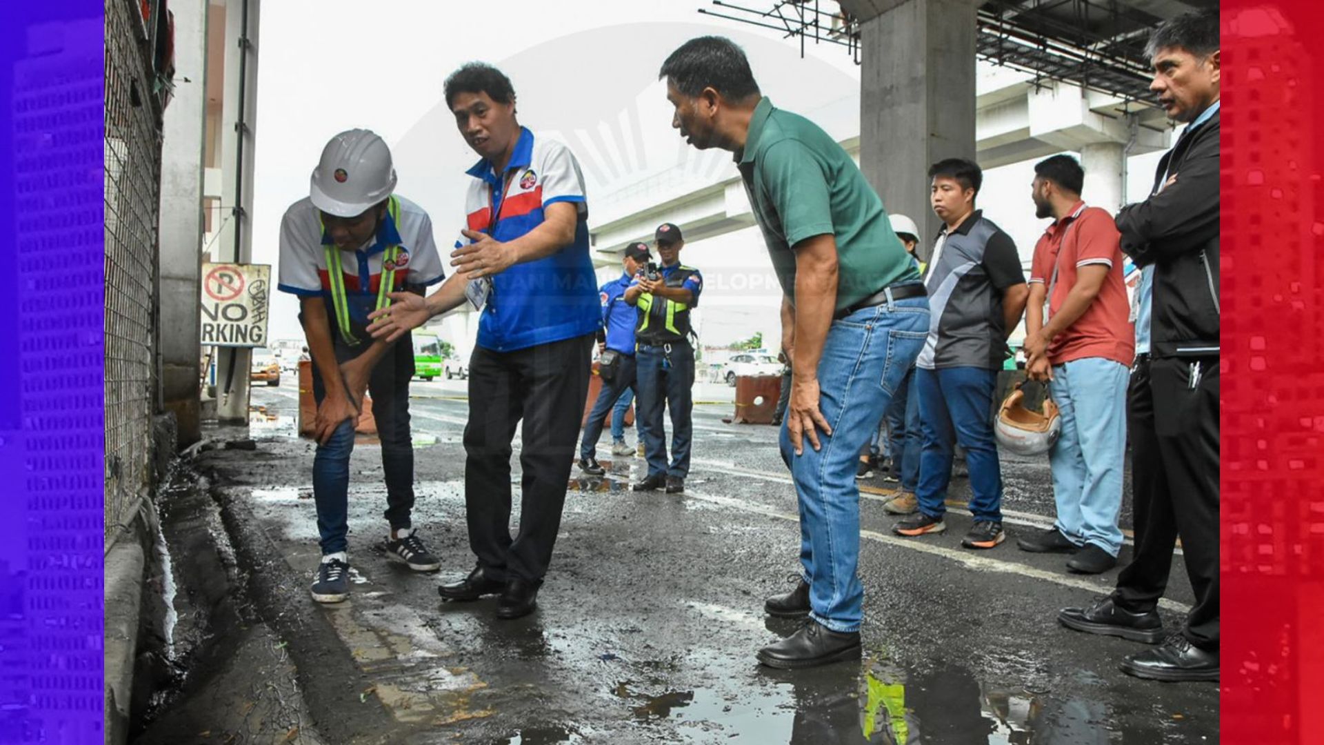 Nagpapatuloy na konstruksyon ng MRT-7 nagdudulot ng pagbaha sa bahagi ng Commonwealth Avenue