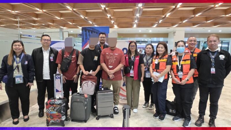 6 na crew ng MV Magic Seas nakabalik na sa bansa