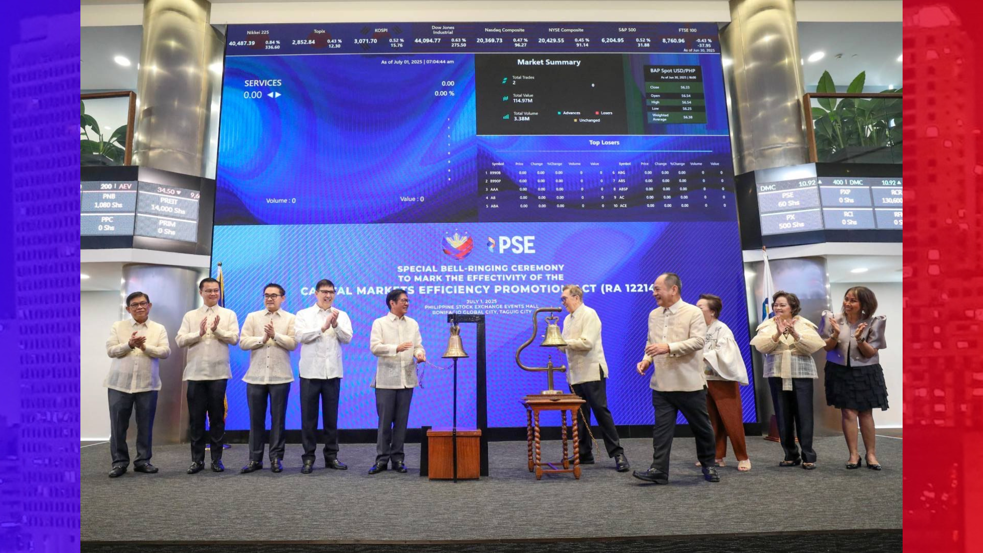 Seremonya sa pormal na pagpapatupad ng Capital Markets Efficiency Promotion Act pinangunahan ni Pangulong Marcos