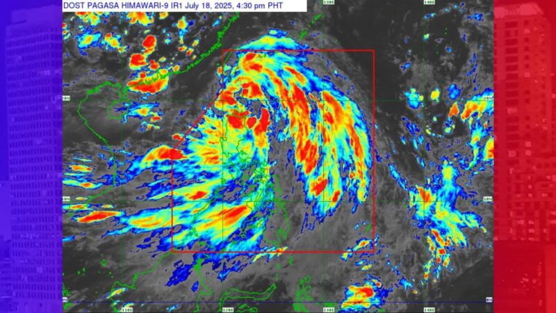 Bagyong Crising papalapit sa Northern Cagayan; Signal No. 2 nakataas sa 10 lugar sa Luzon