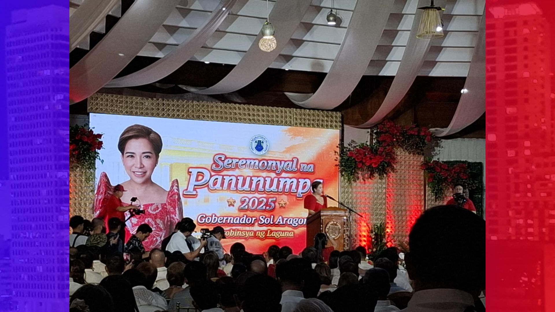 Gov. Sol Aragones nanumpa na bilang Punong Lalawigan ng Laguna