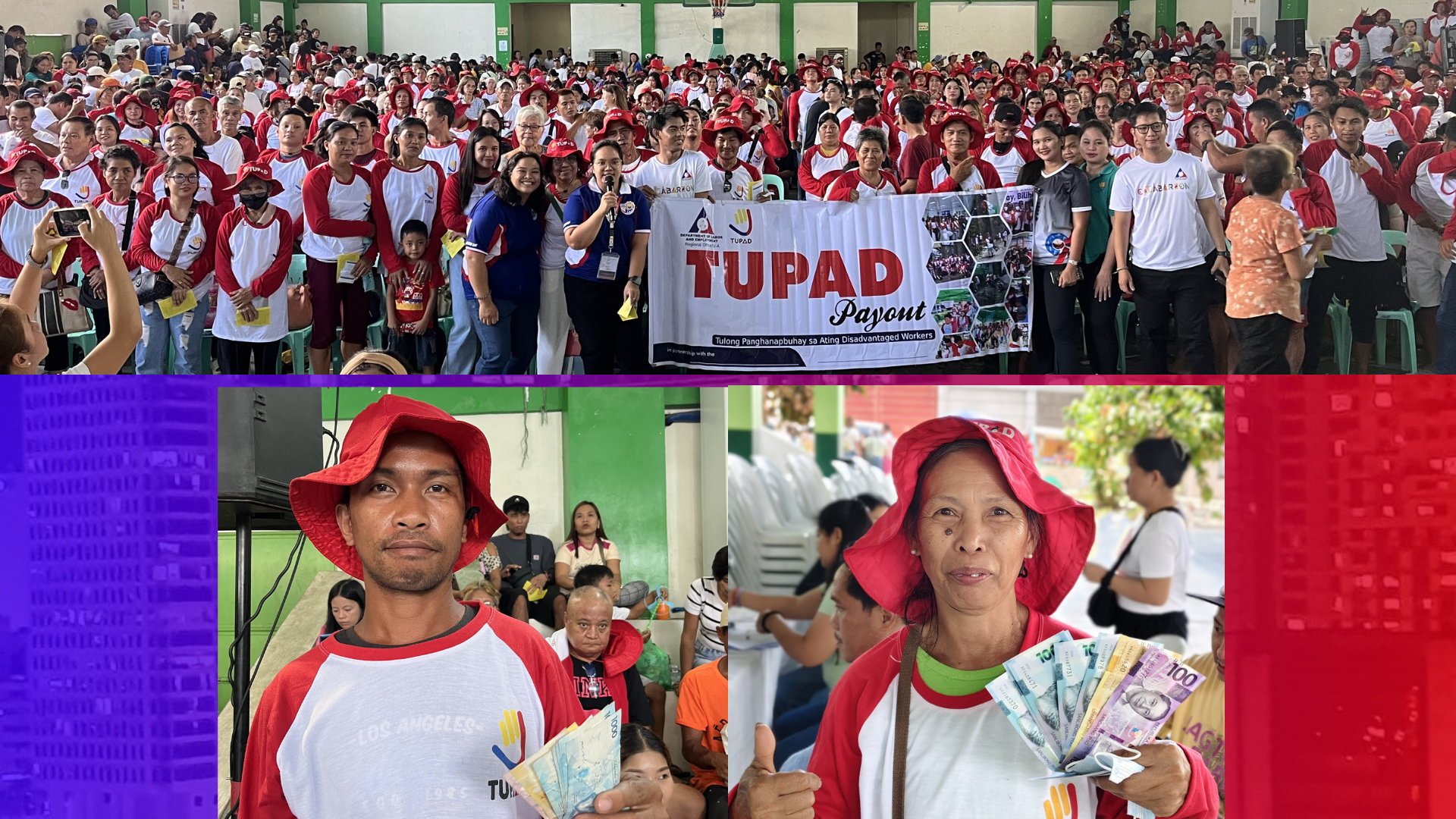 Mahigit 13M na halaga ng tulong ipinamahagi sa mahigit 2,000 informal workers sa Quezon