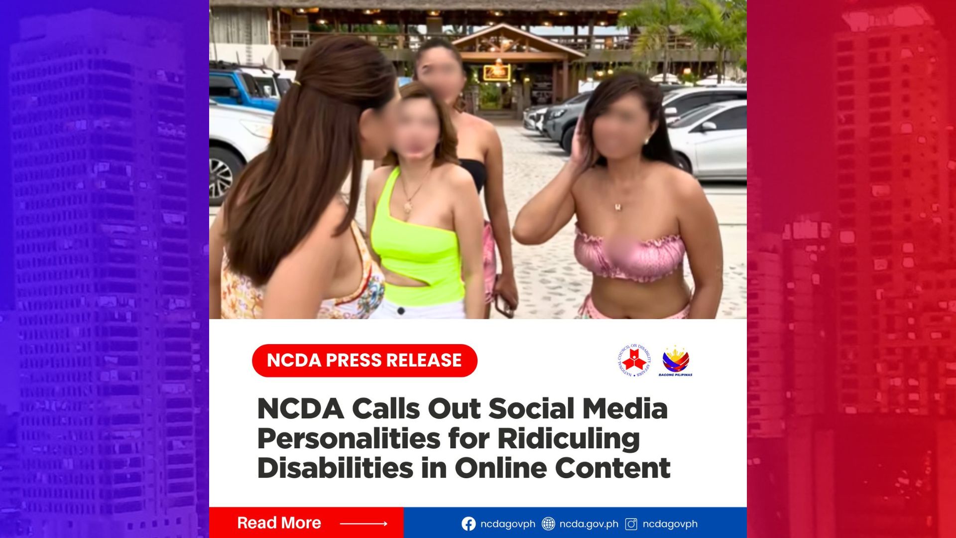 Viral video ng pangungutya ng mga dating miyembro ng Viva Hotbabes sa mga PWD, kinondena ng NCDA