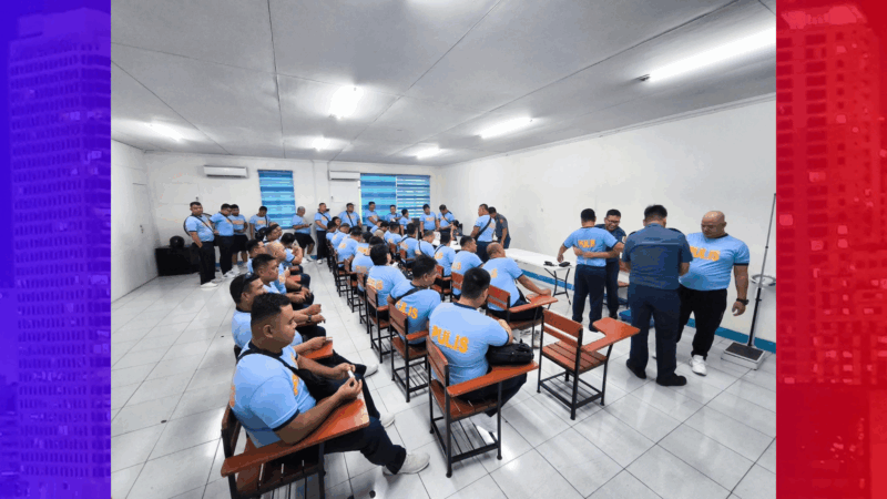 Weigh-in sa mga pulis sa Rizal, inumpisahan na