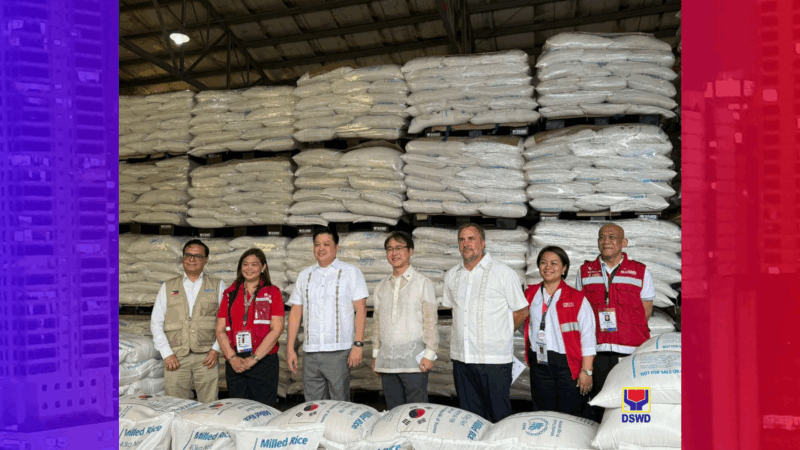 P32M na halaga ng bigas ibinigay ng Korea sa Pinas