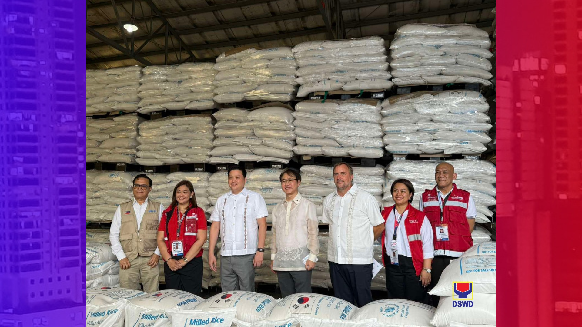 P32M na halaga ng bigas ibinigay ng Korea sa Pinas