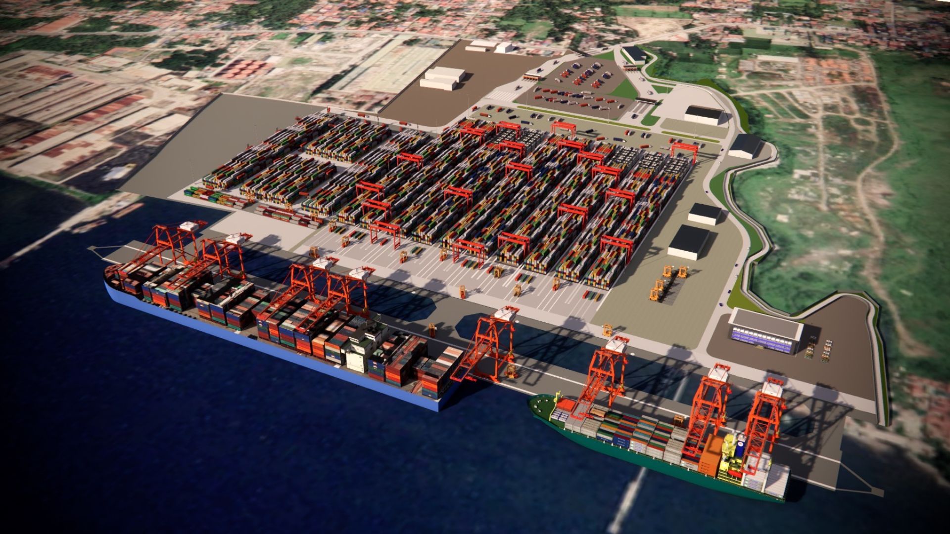 Bagong Container Terminal itatayo sa Batangas; ikalawa sa pinakamalaki sa Pinas