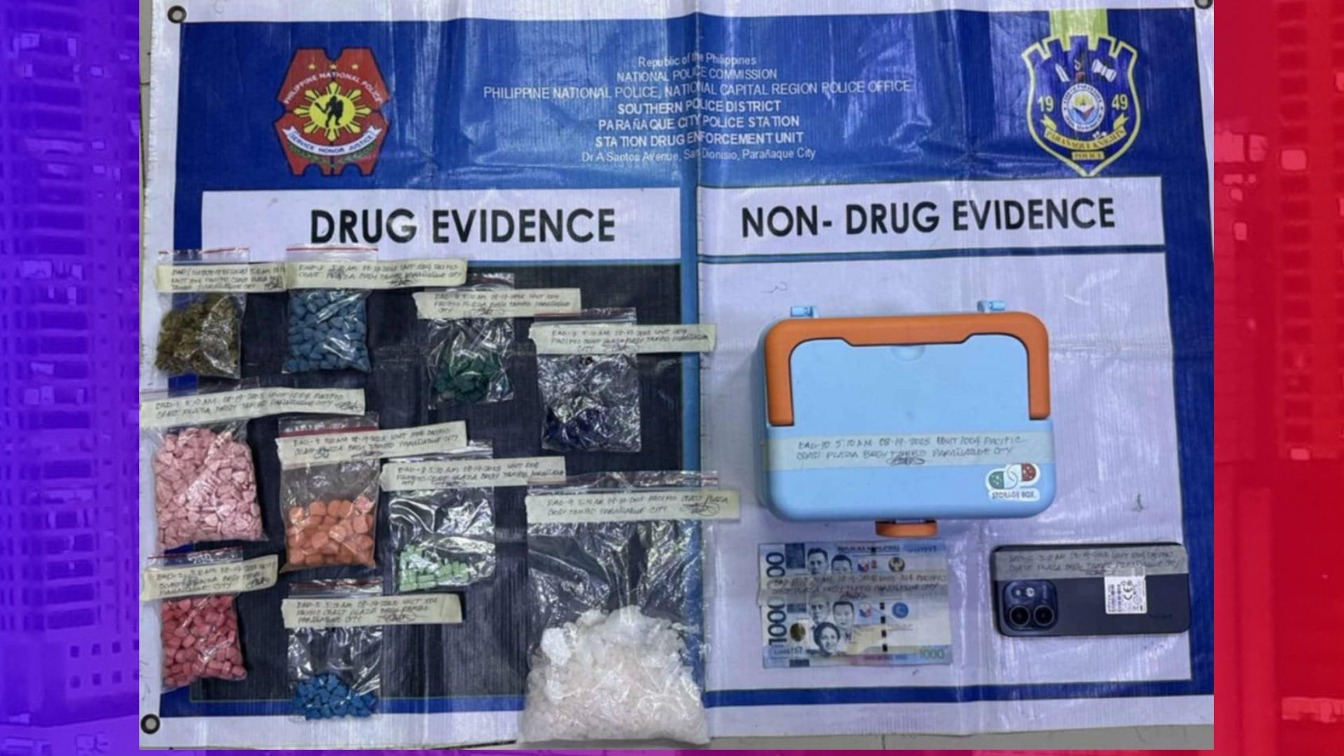 Anti-drug drive pinaigting ng SPD, higit P3M halaga ng droga nasabat sa Parañaque City