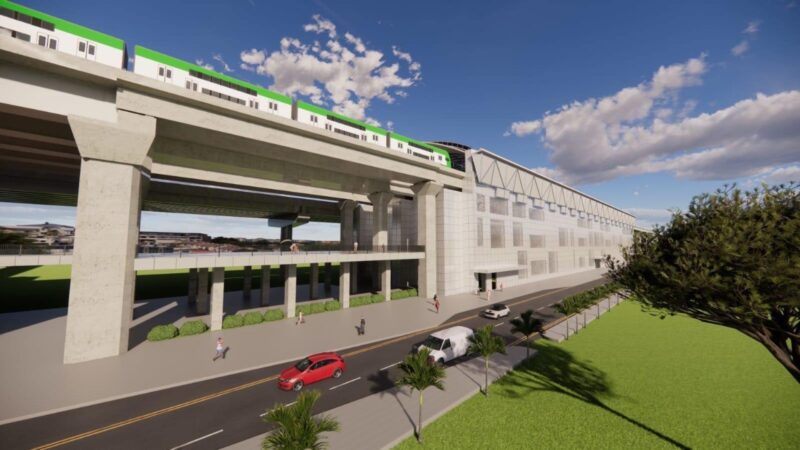 Konstruksyon ng Solis at Blumentritt Stations ng North-South Commuter Railway Project aarangkada na