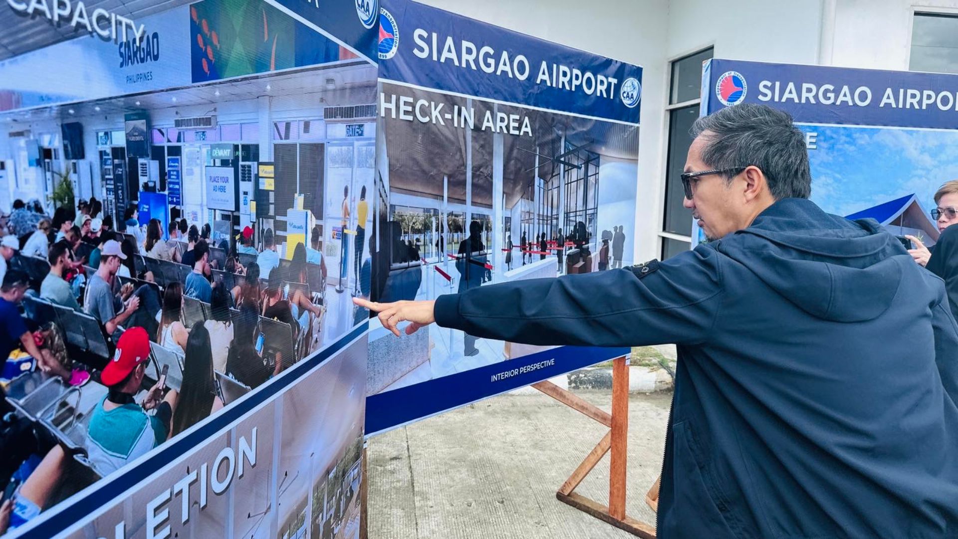 Konstruksyon ng mas malaking passenger terminal ng Siargao Airport sinimulan na