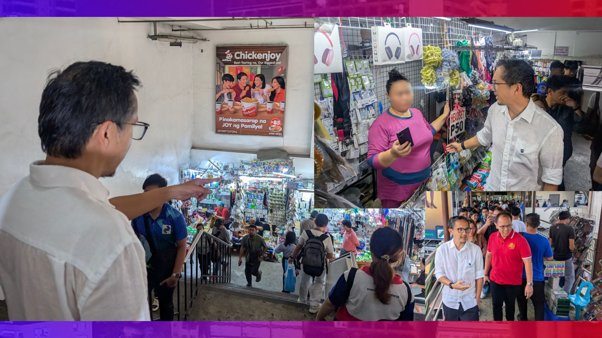 Vendors sa walkways ng MRT-3 wawalisin ng DOTr at MMDA