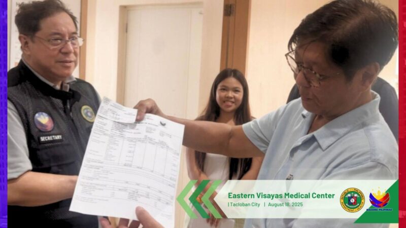 Pasyente na benepisyaryo ng Zero Balance Billing sa Visayas