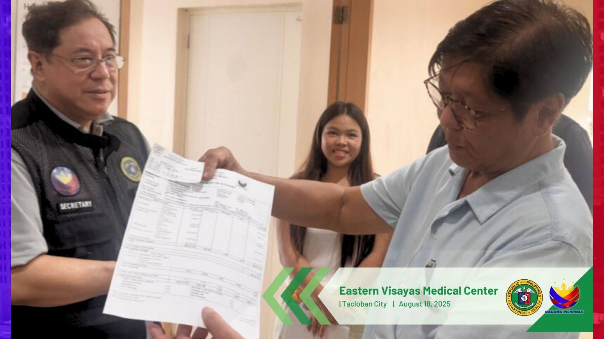 Pasyente na benepisyaryo ng Zero Balance Billing sa Visayas