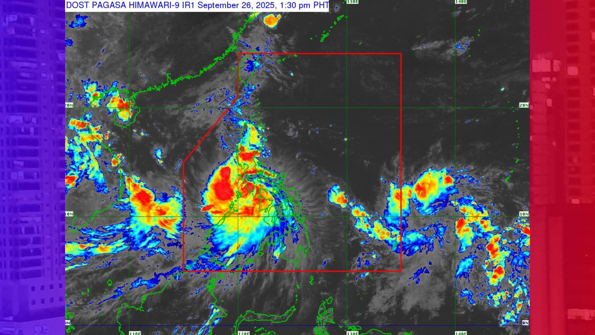 Bagyong Opong nag-landfall sa Mansalay, Oriental Mindoro; Signal No. 3 nakataas sa 8 lugar
