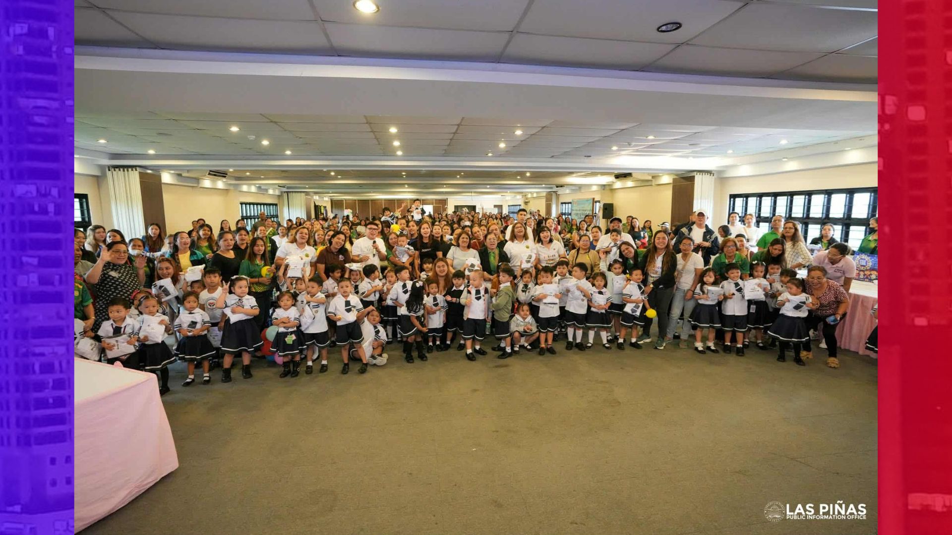 Libreng Uniporme para sa mag-aaral ng Daycare Centers, ipinamahagi ng Las Piñas LGU