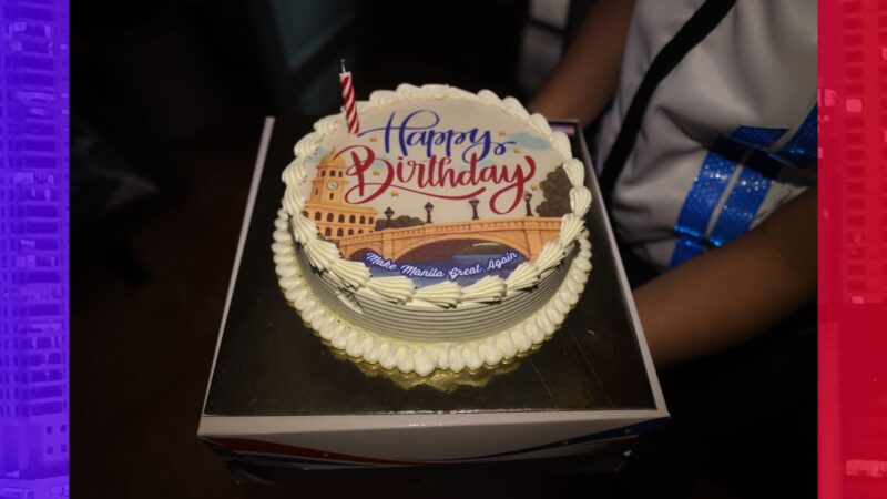 Manila LGU may pa-cake na ulit sa mga senior citizens