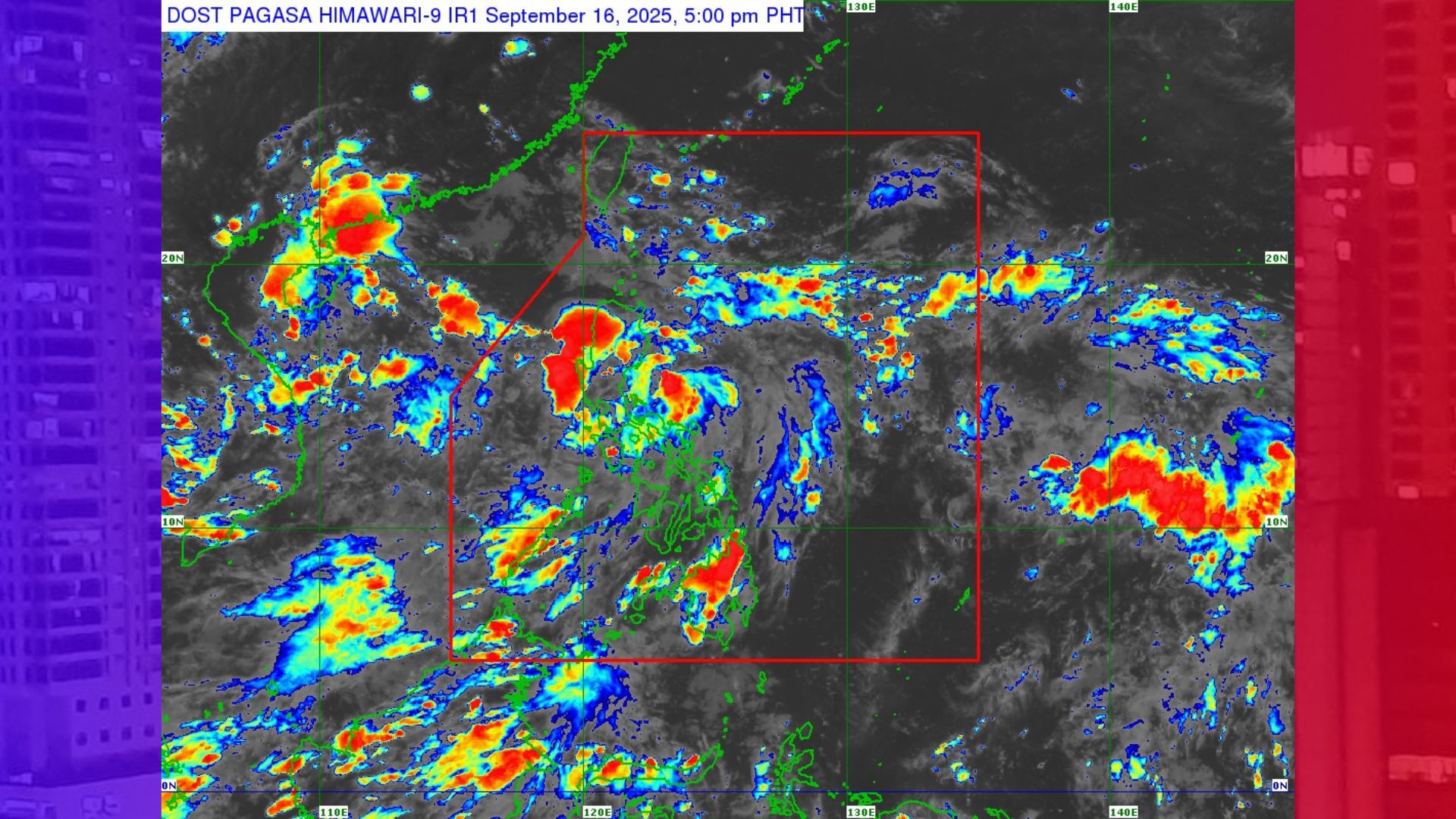 16 na lugar isinailalim sa Signal No. 1 dahil sa bagyong Mirasol