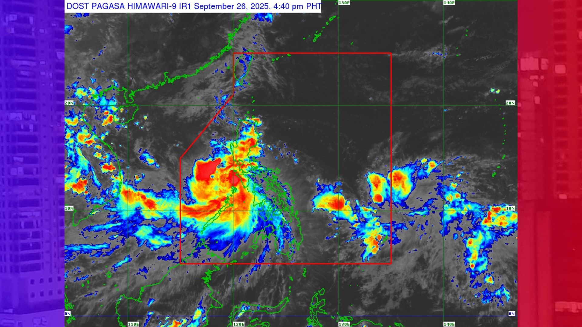 Bagyong Opong nasa Mindoro Strait na; Signal No. 3 nakataaas na lang sa 2 lugar sa Luzon